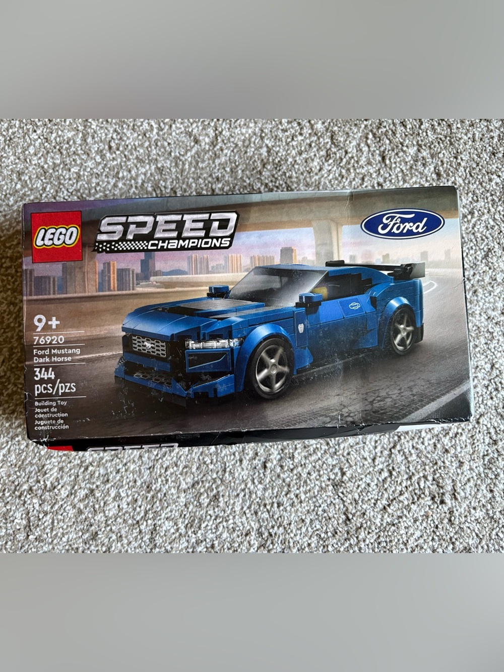 Lego 76920 ford mustang dark horse